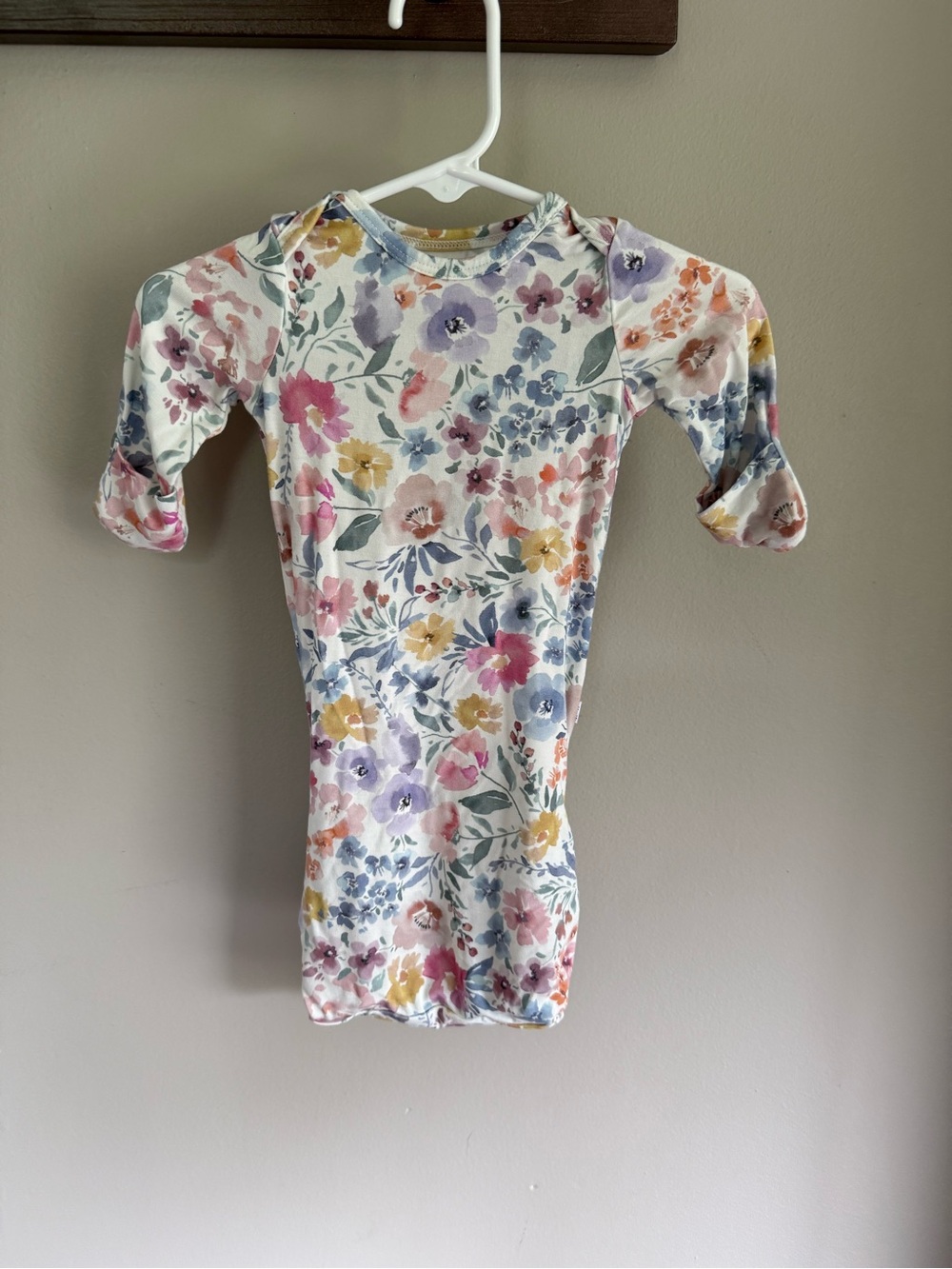 Little Sleepies Preemie Flora Gown
